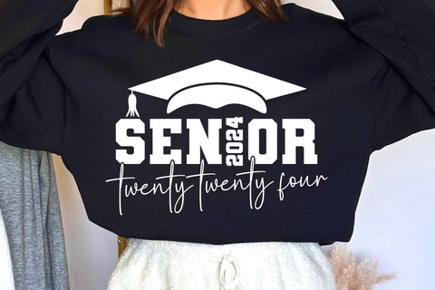 Senior 2024 SVG Design, Graduation Cap Decoration, Cut Files SVG TonisArtStudio 