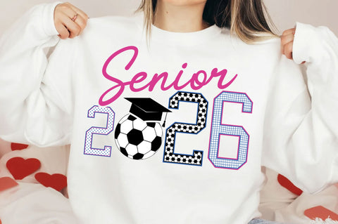 Senior 2026 Soccer SVG, Graduation SVG SVG SVG Studio 