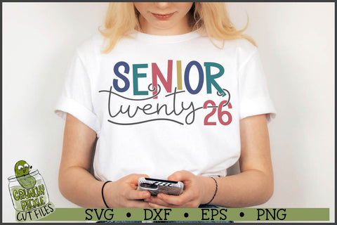 Senior 2026 SVG File SVG Crunchy Pickle 