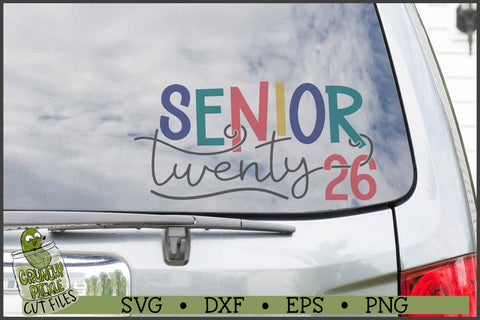 Senior 2026 SVG File SVG Crunchy Pickle 