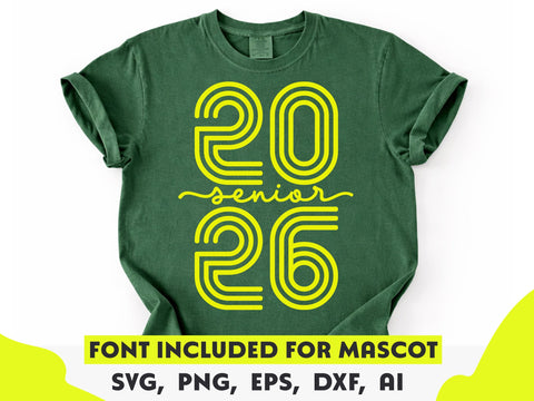 Senior 2026 SVG, Graduation Shirt Design SVG DesignDestine 