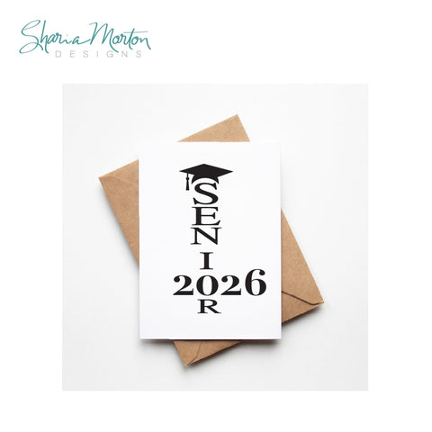 Senior 2026 Vertical SVG SVG Sharia Morton Designs 