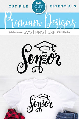 Senior 2027 svg, cute 2027 grad svg, 2027 graduation svg SVG SVG Cut File 