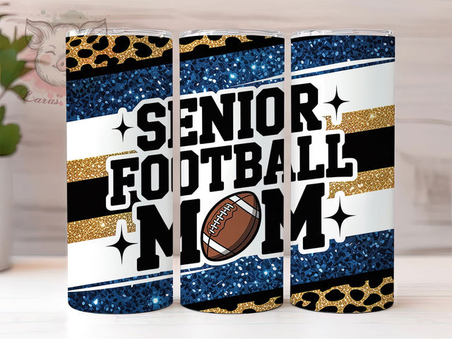 Senior 26 Football Mom 20oz Tumbler, Football Mom, Graduation Gift, Class of 2026, Senior Pride, Sublimation Wrap, 20oz Tumbler Design Sublimation Lara' s Designs 