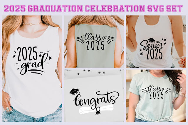 Senior Class 2025 Graduation SVG So Fontsy Design Shop 