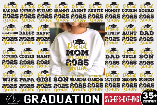 Senior Graduation 2025 Family SVG for cricut SVG Isabella Machell 