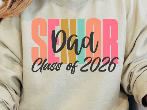 Senior Mom 2026 Svg Senior Dad Png Class Of 2026 Png Group Family Of Senior Proud Graduate Mom Graduation 2026 Svg Last Day of School Png SVG DesignDestine 