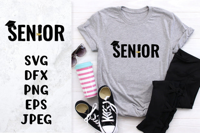 Senior SVG. Graduation shirt design SVG LaBelezoka 