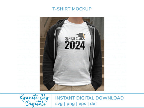 Seniors 2024 High School Graduation Senior Class of 2024 SVG Kyanite Sky Digitals 