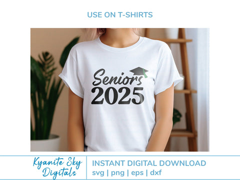 Seniors 2025 SVG bundle high school graduation senior class SVG Kyanite Sky Digitals 