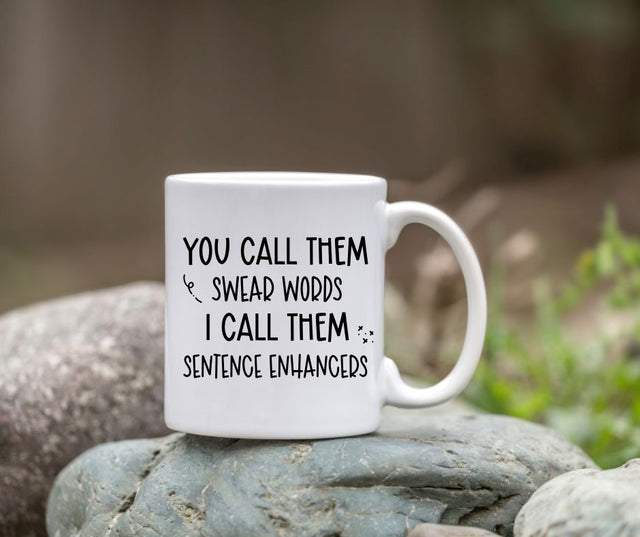 Sentence Enhancers SVG - Funny Swear Words T-Shirt Cut File SVG Silhouette School Blog Design Shop 