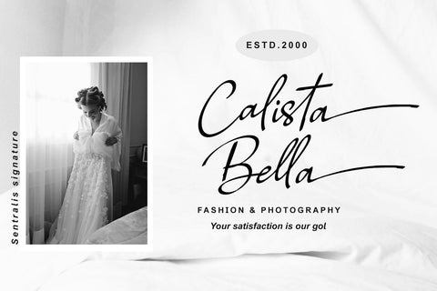 Sentralis signature Font Sulthan studio 