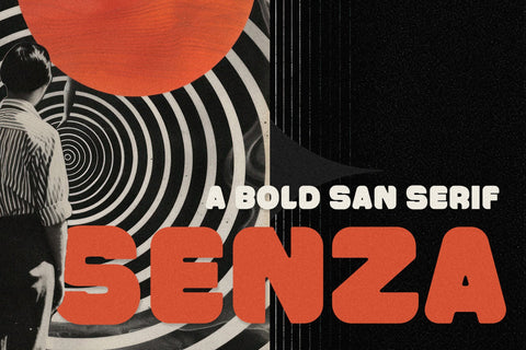 Senza - Modern bold sans Font studioalmeera 