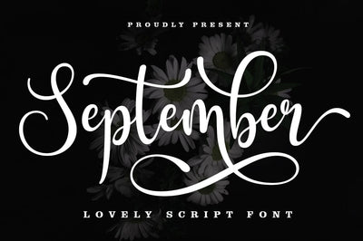 September Script Font muhammadzeky 