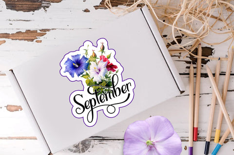 September Sticker Design Sublimation Regulrcrative 