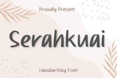 Serahkuai Font Aisyah 
