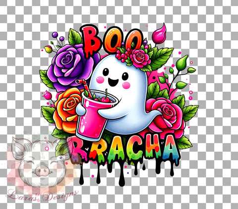Serape Ghost PNG, Boo-rracha Design, Halloween Sublimation Art, Colorful Ghost Graphic, Digital Halloween Download, Dia de los Muertos Ghost, Fun Ghost Clipart Sublimation Lara' s Designs 