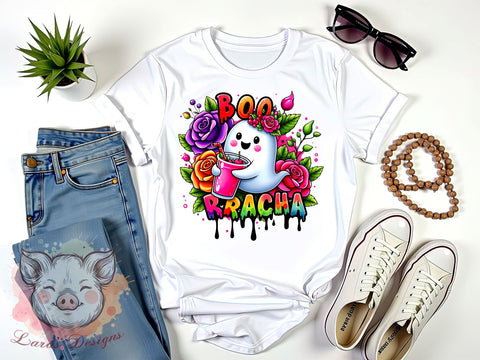 Serape Ghost PNG, Boo-rracha Design, Halloween Sublimation Art, Colorful Ghost Graphic, Digital Halloween Download, Dia de los Muertos Ghost, Fun Ghost Clipart Sublimation Lara' s Designs 