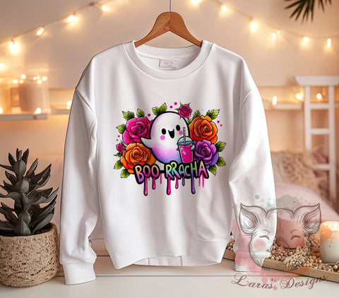 Serape Ghost PNG, Boo-rracha Design, Halloween Sublimation Art, Colorful Ghost Graphic, Digital Halloween Download, Dia de los Muertos Ghost, Fun Ghost Clipart Sublimation Lara' s Designs 