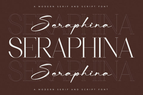 Seraphina Font Duo Font Storytype Studio 
