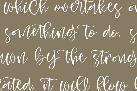Seraphy Blossom - Casual Handwritten Font Font Letterena Studios 