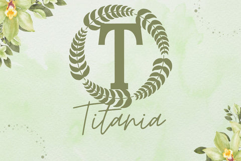 Seravine Monogram Font Font Dm Letter Studio 