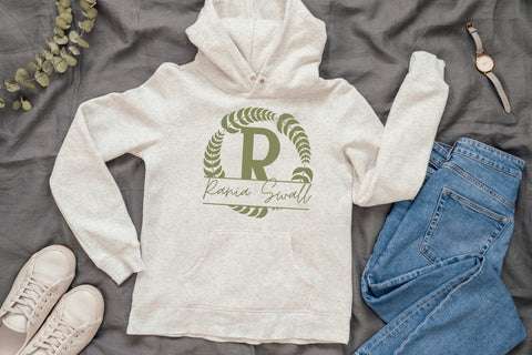 Seravine Split Monogram Font Font Dm Letter Studio 