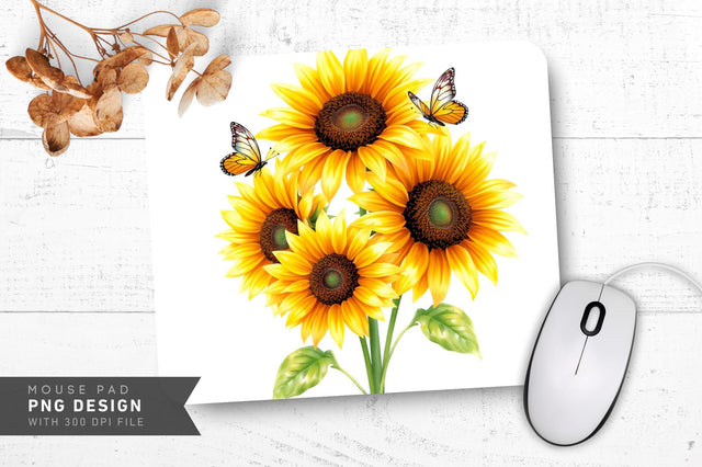 Serene Garden Delight Mousepad Design Sublimation Regulrcrative 