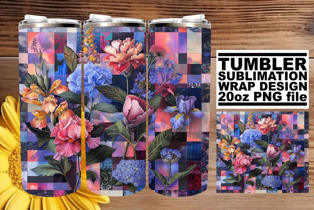 Serene Petal Paradise: Find serenity in petals Sublimation afrosvg 