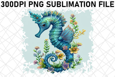 Serene Sea Creature Watercolor Art Bundle: Let Your Ideas Flow Sublimation afrosvg 