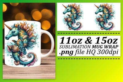 Serene Sea Creature Watercolor Sublimation Art Sublimation afrosvg 