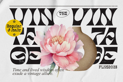 Serodja Font Four Lines Std. 