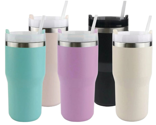 Set of 5 20 oz Commuter Tumblers Physical DIY Craft Warehouse 