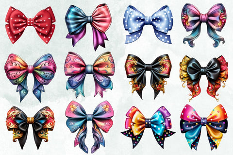Set of Bows Sublimation Clipart Bundle Sublimation Designangry 