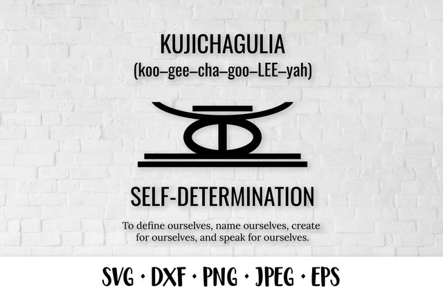 Seven day of Kwanzaa SVG. Seven Principles of Kwanzaa SVG LaBelezoka 