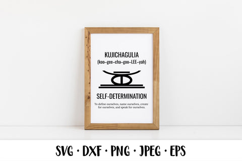 Seven day of Kwanzaa SVG. Seven Principles of Kwanzaa SVG LaBelezoka 