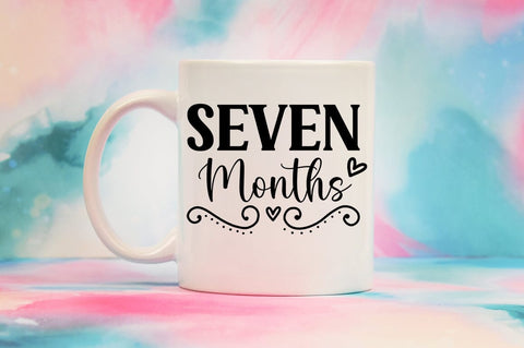 Seven months SVG Design SVG Designangry 
