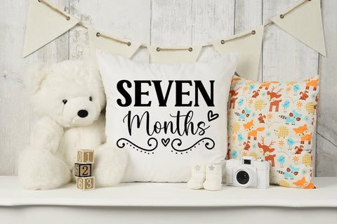 Seven months SVG Design SVG Designangry 