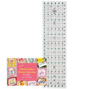 Sew Magnetic 6.5 x 24" Ruler with Free Embroidery & Applique Design Bundle