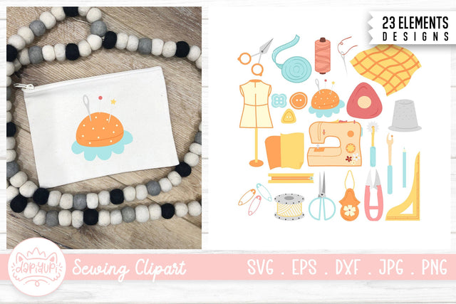 Sewing Clipart Bundle SVG dapiyupi store 