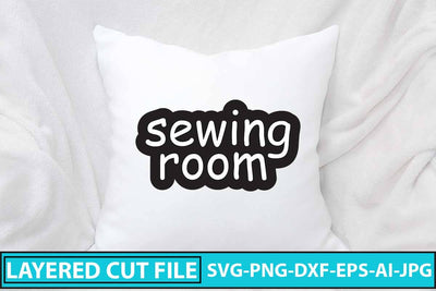 Sewing Room SVG Cut File SVG Syaman 