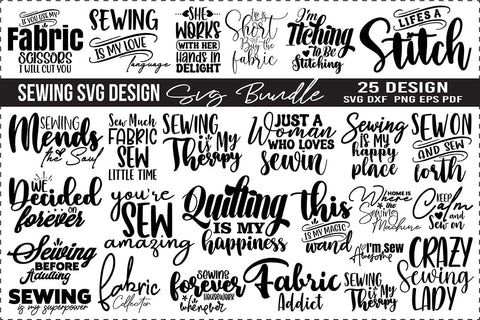 Sewing SVG Bundle Digital Pattern orpitasn 