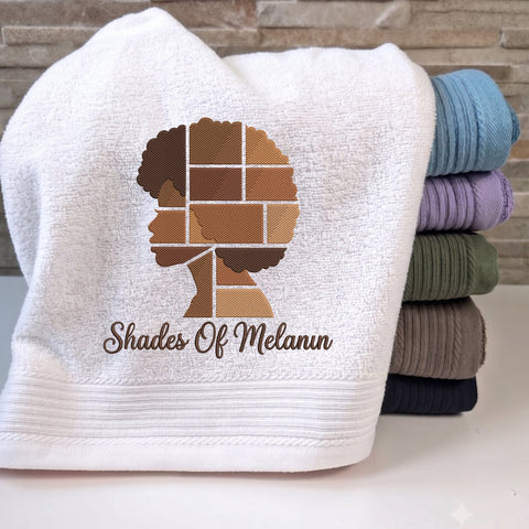 Shades of Melanin Embroidery Design – Afro Woman Silhouette Black Girl Magic Machine Embroidery File Embroidery/Applique DESIGNS PatternFeed8 