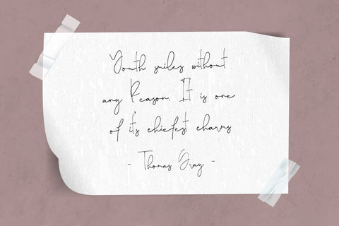 Shadow Blush Font Dm Letter Studio 