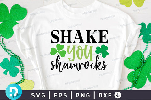 Shake you shamrocks SVG Design SVG Regulrcrative 