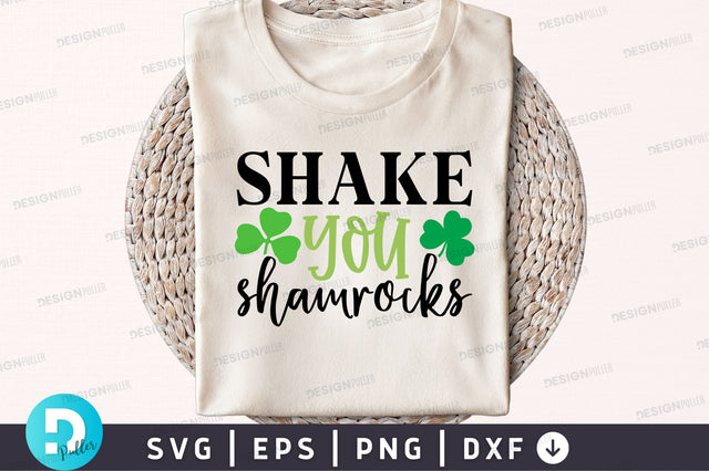 Shake you shamrocks SVG Design SVG Regulrcrative 
