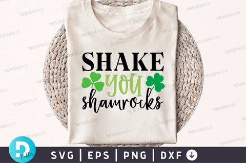 Shake you shamrocks SVG Design SVG Regulrcrative 