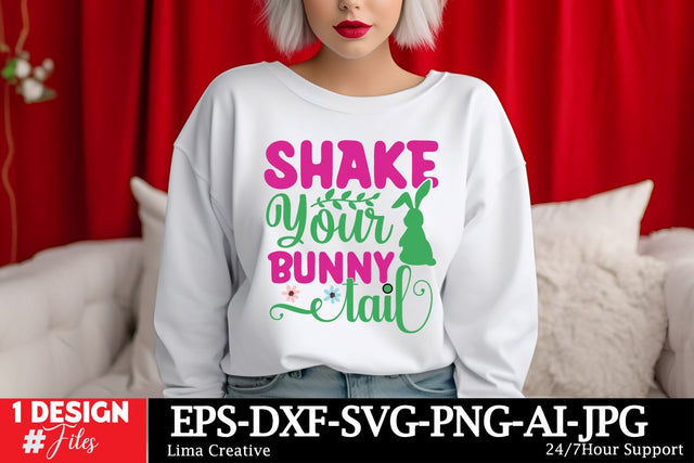Shake Your Bunny Tail SVG Cut File SVG Insomnia Std 