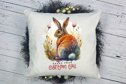 Shake Your Cotton Tail, Easter Sublimation Sublimation CraftLabSVG 