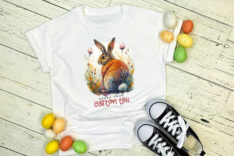 Shake Your Cotton Tail, Easter Sublimation Sublimation CraftLabSVG 